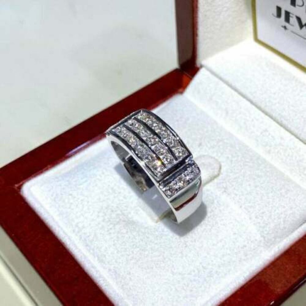 💍925 Silver Plated Party Eternity Band Fashion Ring for Women, UNVN12184 - Picture 5 of 5